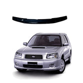 Bonnet Protector for Subaru Forester 2000-2002 Black Guard Against Stone Chips